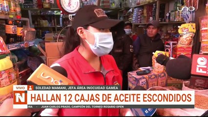 Incautación de Aceite en Operación 🚫