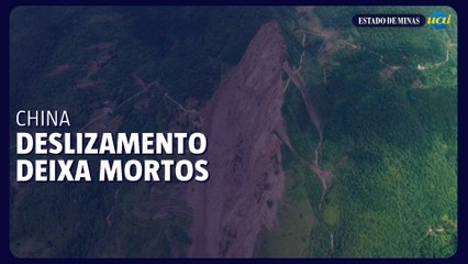 Deslizamento deixa mortos e desaparecidos na China