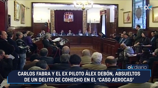 Carlos Fabra y el ex piloto Álex Debón, absueltos de un delito de cohecho en el ‘caso Aerocas’