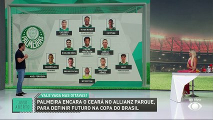 Debate Jogo Aberto: Qual a escalação ideal do Palmeiras contra o Ceará?
