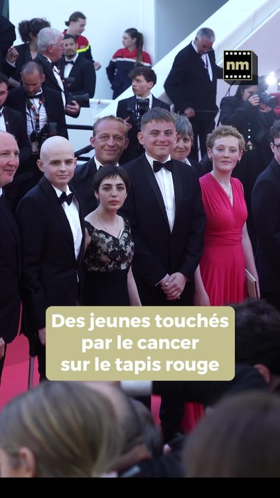 Ces adolescents touchés par le cancer ont monté les marches du festival de Cannes
