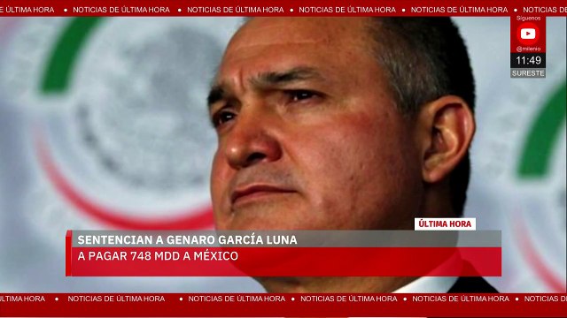 Sentencia contra Genaro García Luna en Estados Unidos; esto sabemos