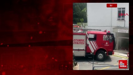 İstanbul Üsküdar Devlet Hastanesi'nde yangın