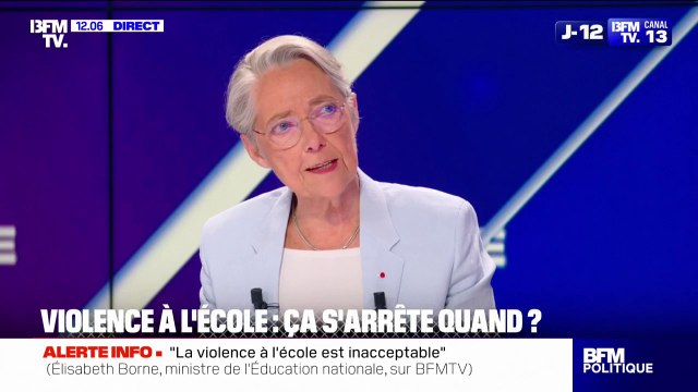 Sécurisation des établissements scolaires: Ces mesures de fouilles inopinées sont efficaces , estime Élisabeth Borne