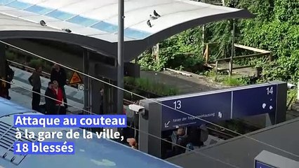 Attaque au couteau à Hambourg: "c'est vraiment très grave", dit une voyageuse