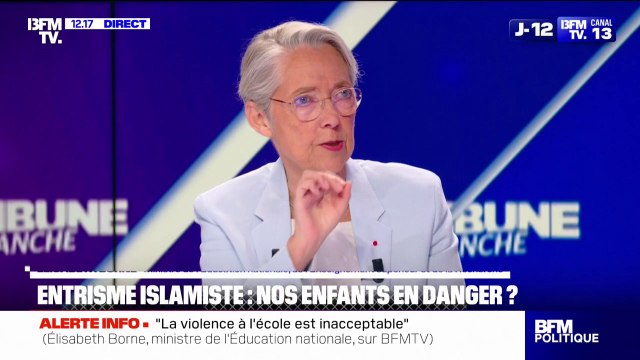 Rapport sur les Frères musulmans: Dans les établissements hors contrat on a triplé, depuis 2021, le nombre de contrôles , affirme Élisabeth Borne, ministre de l’Éducation nationale