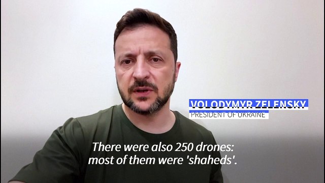 Ukrainian President Zelensky urges more sanctions against Russia after attack