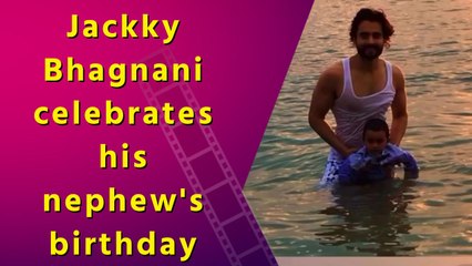 ‘Mama’ Jackky Bhagnani expresses his joy as his little Bunny grows up so fast