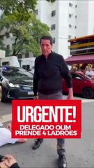 Delegado prende suspeitos de assalto