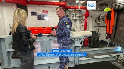 Hadrendbe állt a román haditengerészet első modern aknavadász hajója a Fekete-tengeren