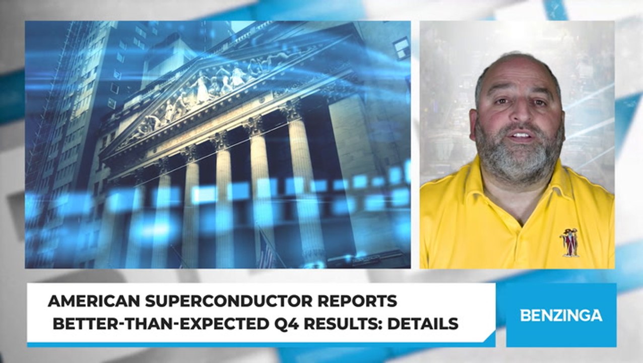 American Superconductor Reports Better-Than-Expected Q4 Results: Details