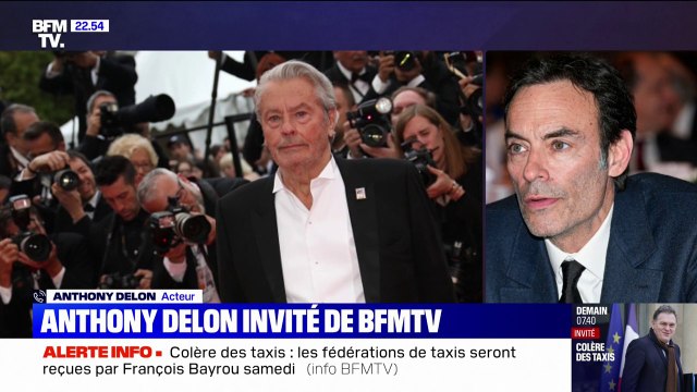 Livre sur les derniers jours d'Alain Delon: Je ne condamne pas le travail des deux journalistes , indique le fils de l'acteur, Anthony Delon