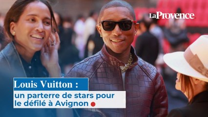 Un parterre de stars présent pour le défilé Louis Vuitton à Avignon au Palais des papes