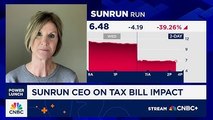 Sunrun CEO lays out impact of ending clean power credits in new tax bill