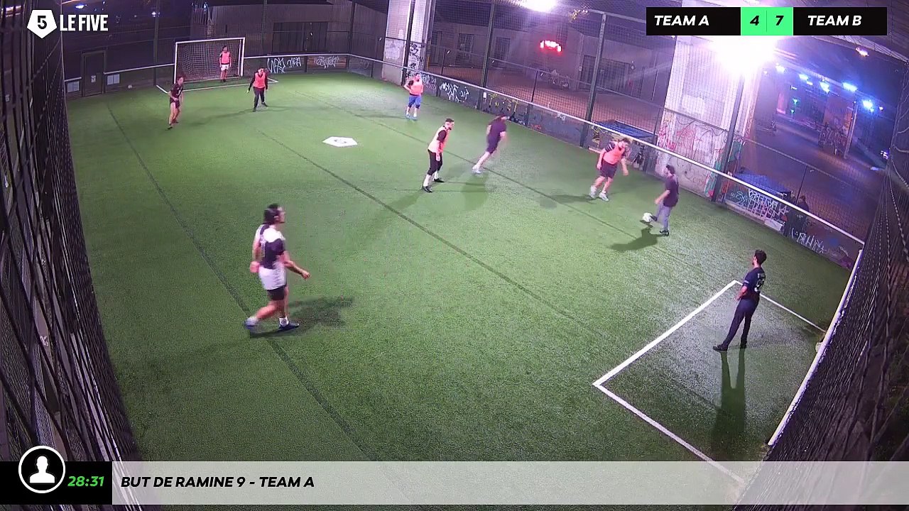 But de Ramine 9 - Team A