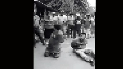 Pobladores golpean a secuestradores en Guatemala