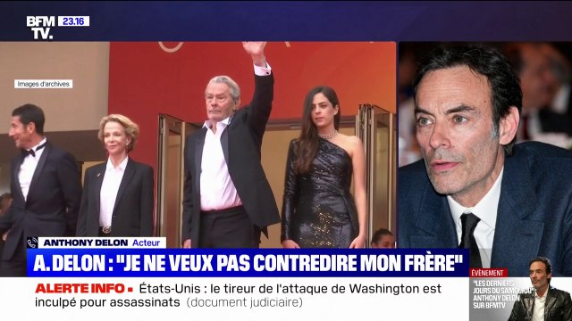 Livre sur les derniers jours d'Alain Delon: Mon père n'a jamais levé la main sur ma mère , indique le fils de l'acteur, Anthony Delon