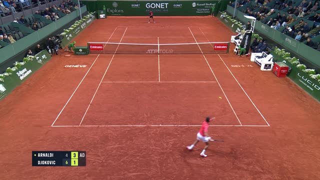 Genève - Djokovic s'offre un beau cadeau d'anniversaire