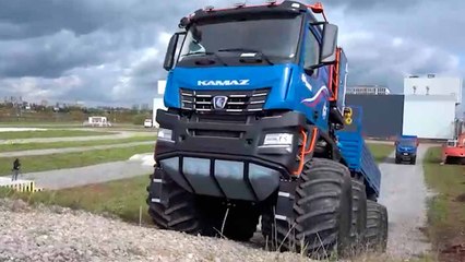 Rostec präsentiert den Lkw „Arktika“, entwickelt für die Herausforderungen des hohen Nordens