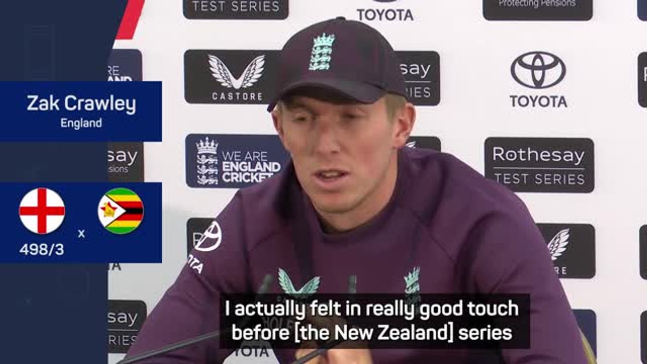 Crawley feels he is finding best form after tough New Zealand tour