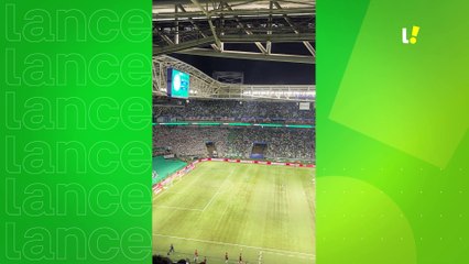 Autor de dois gols, Estêvão sai aplaudido e tem seu nome gritado ao ser substituído.