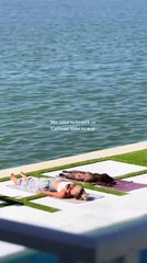 Dog Mimics Woman's Yoga Pose in Adorable Moment