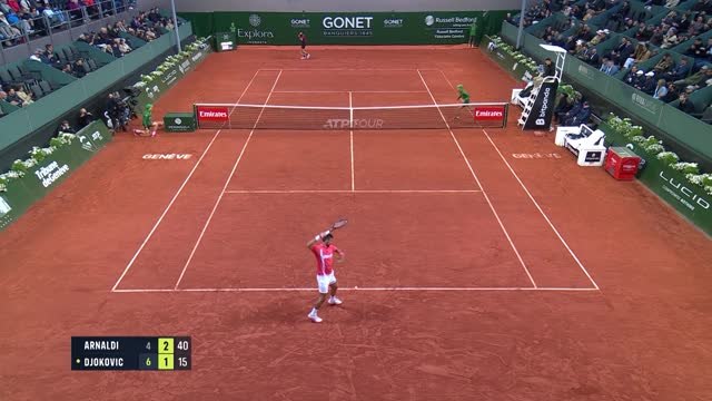 Birthday boy Djokovic makes Geneva last four