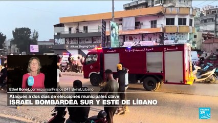 Informe desde Beirut: Israel ataca Líbano en medio de elecciones municipales