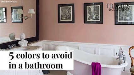 Tones To Avoid In Your Bathroom