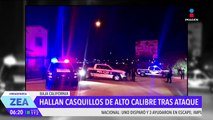 Tras ataque, hallan casquillos de alto calibre en vivienda de la familia de Óscar Maydon