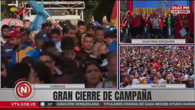 Candidato a la gobernación de Monagas por el GPP Ernesto Luna realizó su cierre de campaña