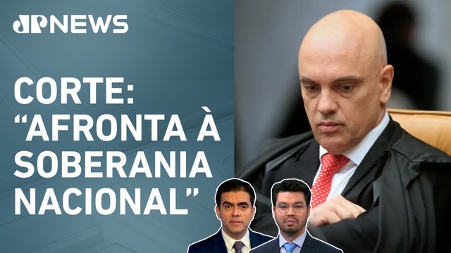 Ministros do STF recebem recado de Lula sobre sanções dos EUA a Alexandre de Moraes