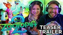 ZOOTOPIA 2 Official Teaser Trailer Reaction | Disney
