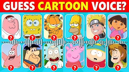 Guess the Cartoon Voice Quiz