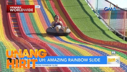 Rainbow pool and slide sa Bulacan?! | Unang Hirit
