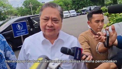 Tanggapan Airlangga-Bahlil soal Isu Reshuffle