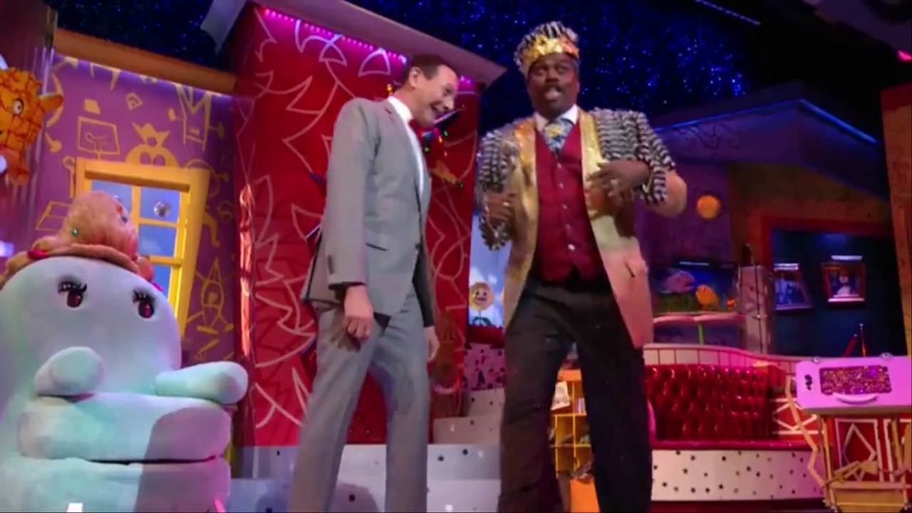 The Pee-Wee Herman Show on Broadway - The King of Cartoons Scene (2011) (HQ)