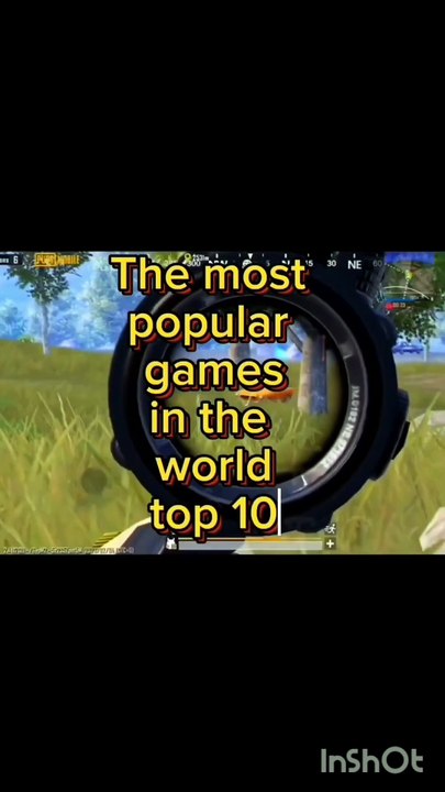 Top 10 most popular games 2025
