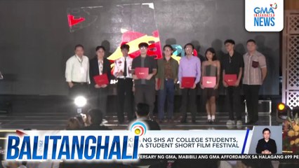 Ilang pelikulang likha ng SHS at college students, wagi sa 2025 CineMapua Student Short Film Festival | Balitanghali
