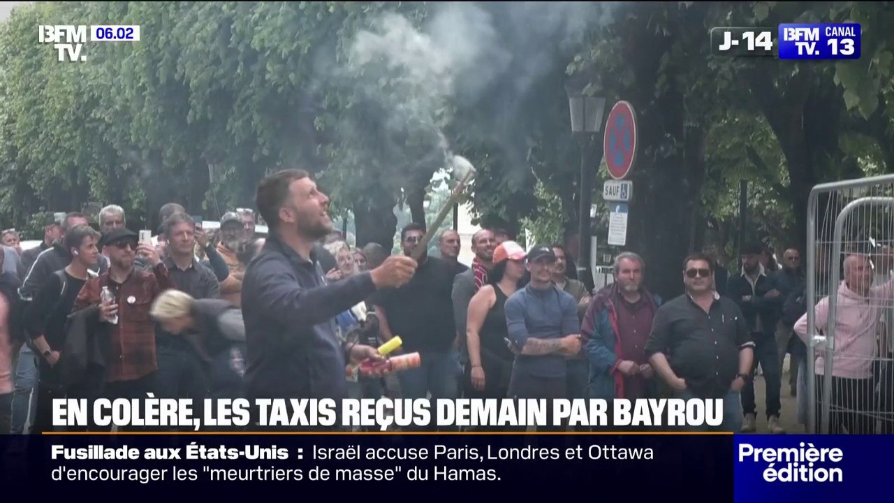 “On restera le temps qu’il faut”: en colère, les taxis seront reçus samedi par François Bayrou