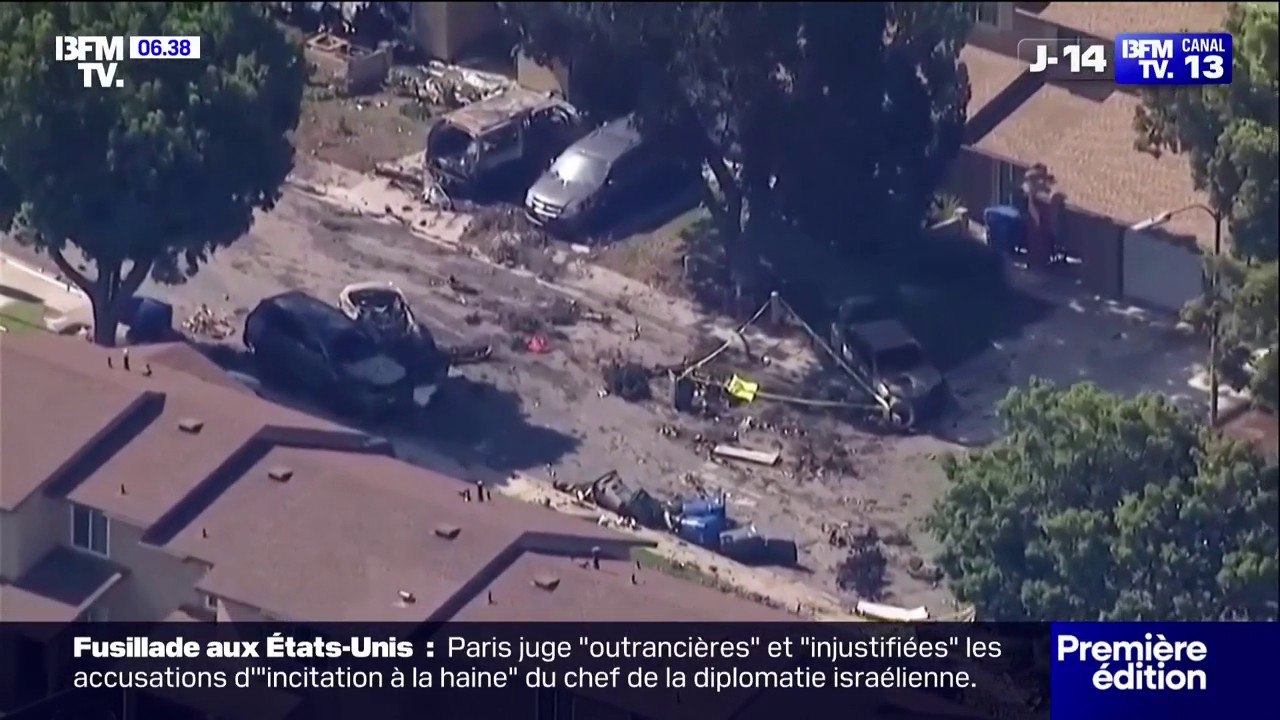 Californie: deux morts dans le crash d'un avion privé dans une zone résidentielle, la cause de l'accident encore inconnue