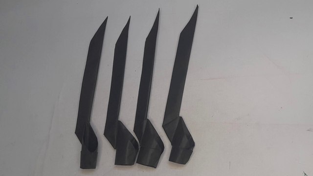 Make Wolverine Claws with Paper | Easy Origami DIY for Marvel Fans!