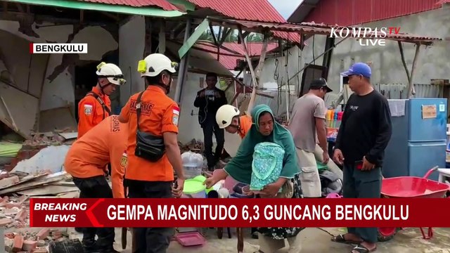 BREAKING NEWS! Fakta Gempa Magnitudo 6,3 Guncang Bengkulu, Begini Kata BMKG