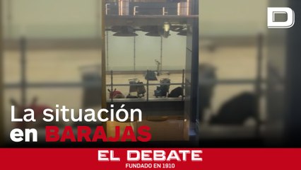 Los 'sin techo' de Barajas