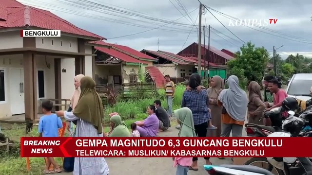 Basarnas Ungkap Kerusakan Akibat Gempa Magnitudo 6,3 Guncang Bengkulu