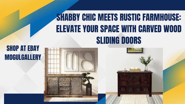 Rustic Carved Reclaimed Wood Barn Doors