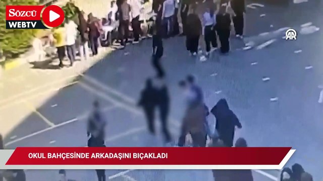 Sultanbeyli'de okul bahçesinde arkadaşını bıçakla yaralayan lise öğrencisi gözaltına alındı