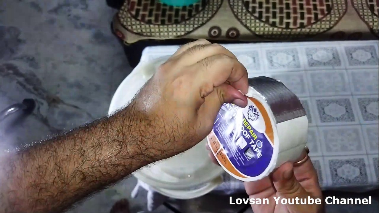 How to Use Waterproof Rubber Tape for Pipe Leakage |  Aluminium Foil Leak Repair Tape
