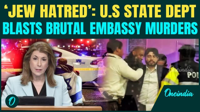 US State Dept Slams BRUTAL Israeli Officials Killings; Slams Hatred Against Jews; ‘Enough is Enough’