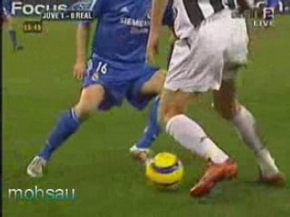 Zlatan Ibrahimovic Dribbling In Real Madrid Juventus